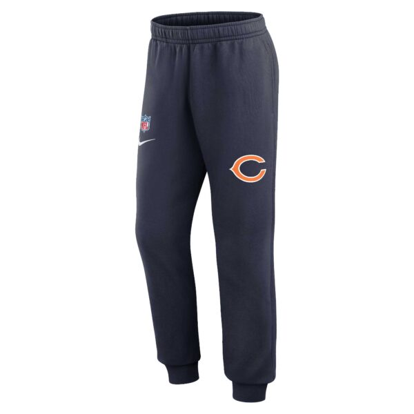 Chicago Bears Nike Sideline Club Fleece Pant  - Mens - Image 2