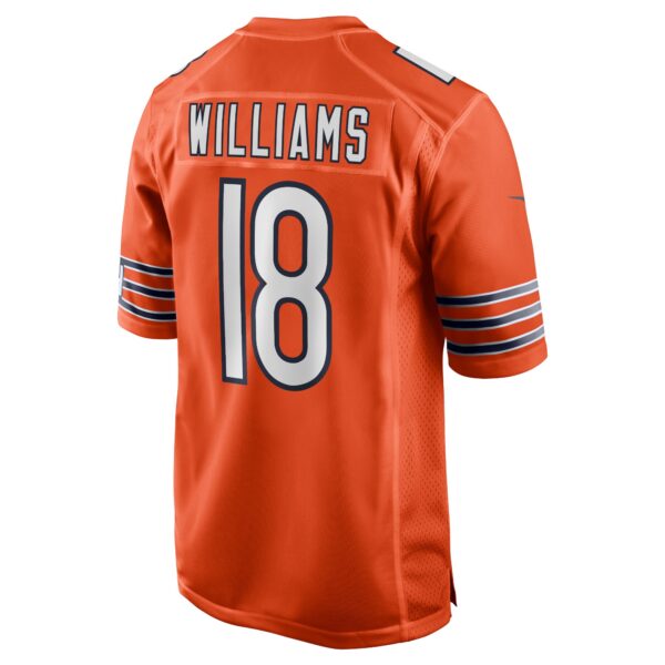 Chicago Bears Nike Game Alternate Jersey - NFL 2024 Draft First Round Pick - Orange - Caleb Williams - Mens - Image 3