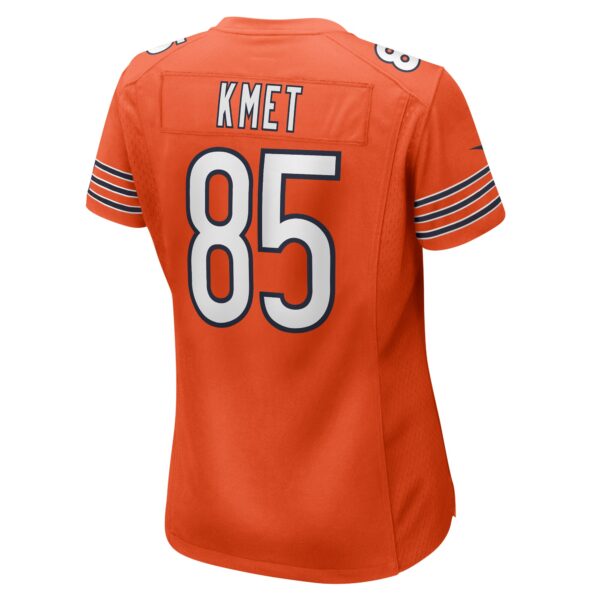 Chicago Bears Nike Game Alternate Jersey - Orange - Cole Kmet - Womens - Image 3