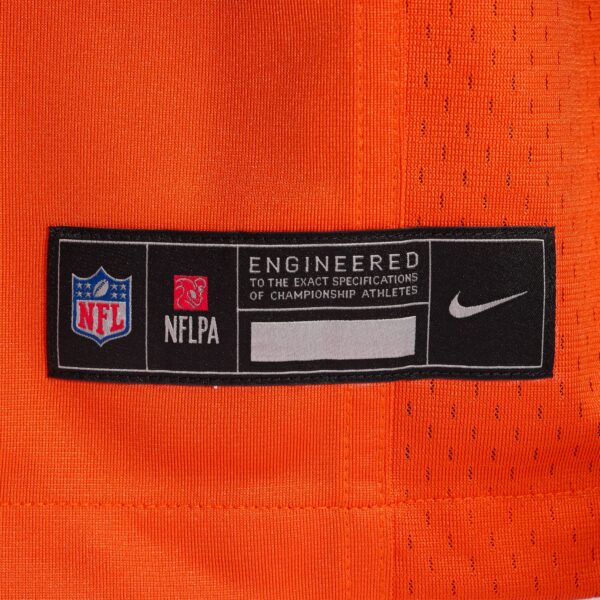 Chicago Bears Nike Game Alternate Jersey - Orange - Custom - Mens - Image 4