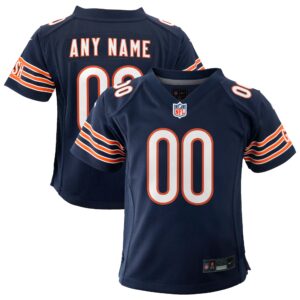Chicago Bears Nike Game Home Jersey - Custom - Kids