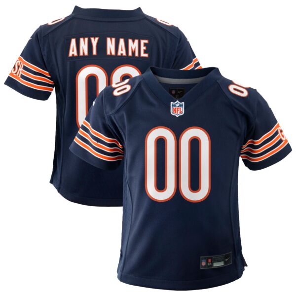 Chicago Bears Nike Game Home Jersey - Custom - Kids