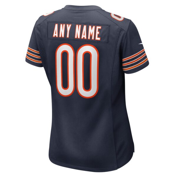 Chicago Bears Nike Game Team Colour Jersey - Custom - Womens - Image 2