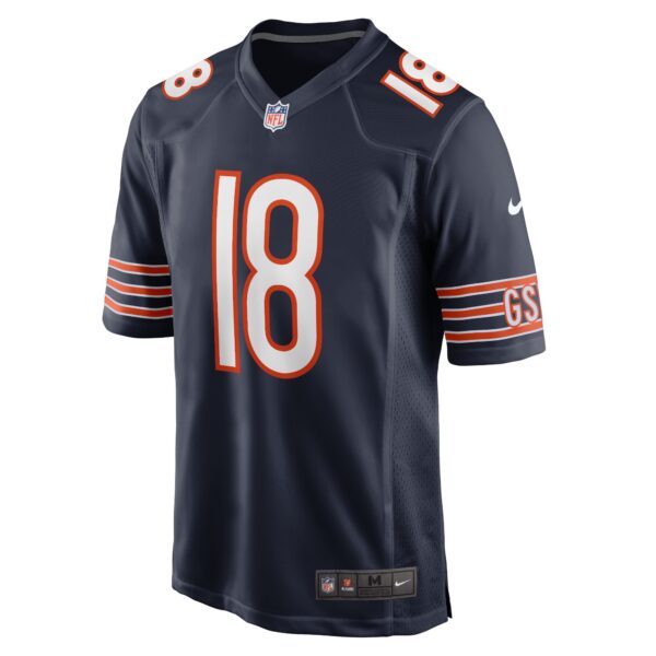 Chicago Bears Nike Home Game Jersey - Navy - Caleb Williams - Mens - Image 2