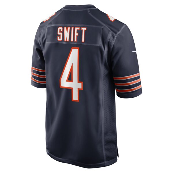 Chicago Bears Nike Home Game Jersey - Navy - D'Andre Swift - Mens - Image 3
