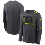 Chicago Bears Nike VOLT Long Sleeve Dri Fit Cotton T-Shirt - Mens