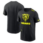 Chicago Bears Nike VOLT Short Sleeve Dri Fit Cotton T-Shirt - Mens