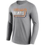 Chicago Bears On The Ropes Long Sleeve T-Shirt - Mens