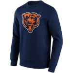 Chicago Bears Primary Colour Logo Crew Sweatshirt - Mens