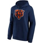 Chicago Bears Primary Logo Graphic Hoodie - Womens