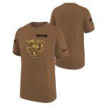 Chicago Bears Salute to Service T-shirt Legend - Brown -  Youth