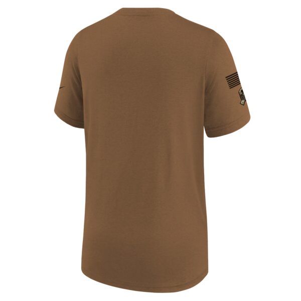 Chicago Bears Salute to Service T-shirt Legend - Brown -  Youth - Image 3
