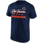 Chicago Bears Wild Cat Iconic Hometown Graphic T-Shirt - Mens