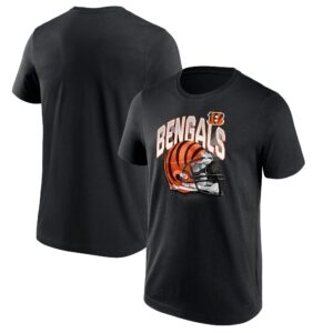 Cincinnati Bengals End Around Helmet Graphic T-Shirt - Mens