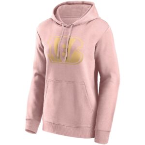 Cincinnati Bengals Fashion Colour Logo Hoodie - Womens