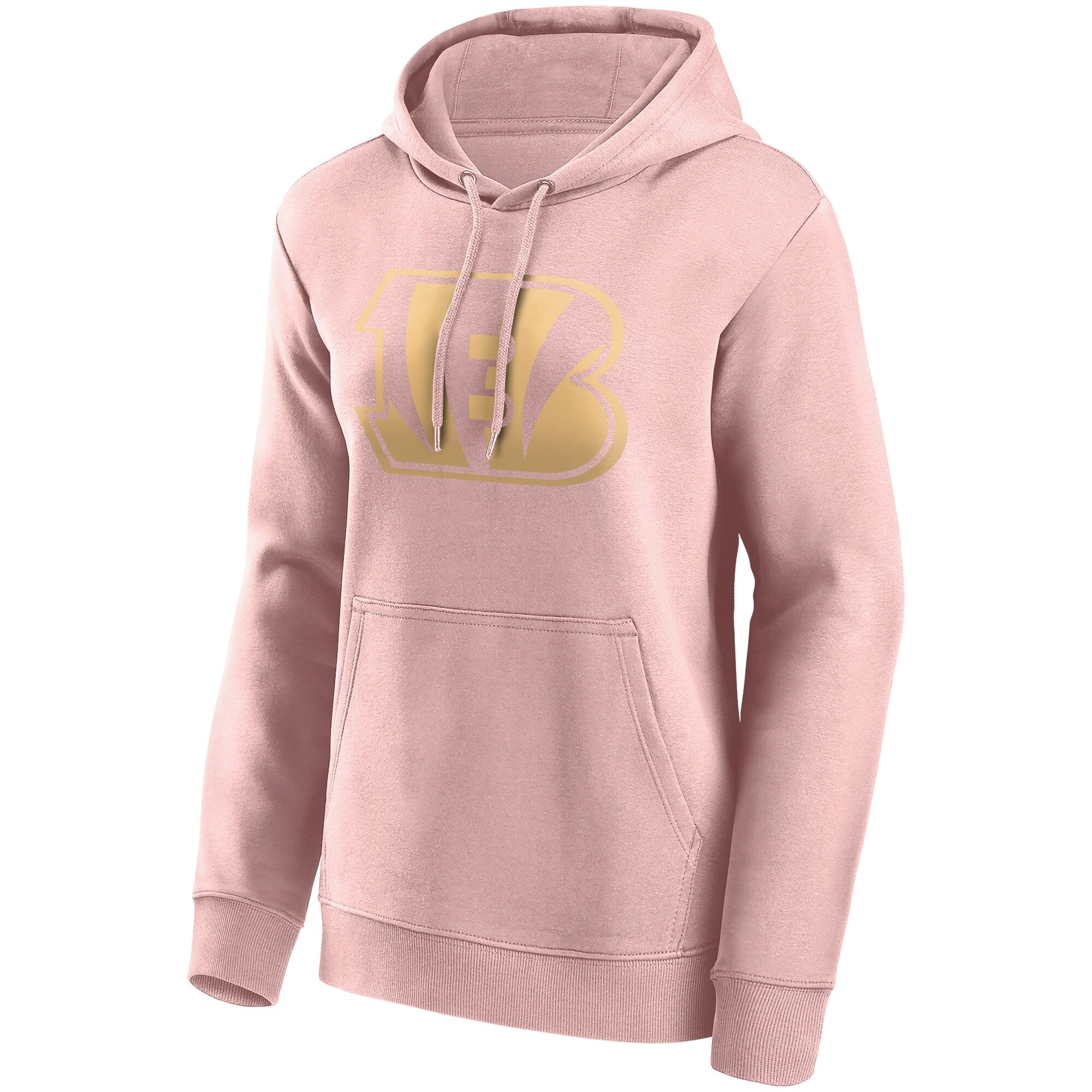 Cincinnati Bengals Fashion Colour Logo Hoodie - Womens