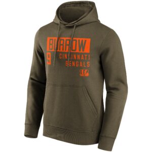 Cincinnati Bengals Fashion Name & Number Hoodie - Joe Burrow - Mens