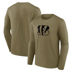 Cincinnati Bengals Mono Logo Graphic Long Sleeve T-Shirt - Mens