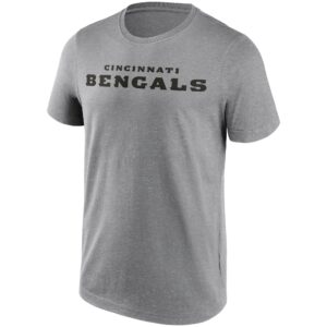 Cincinnati Bengals Neutral Colour Wordmark T-Shirt - Mens - Big & Tall