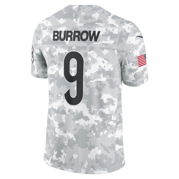 Cincinnati Bengals Nike 2024 Salute to Service Jersey - Joe Burrow - Mens - Image 3