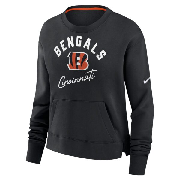 Cincinnati Bengals Nike Crew Fleece - Womens - Image 2