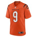Cincinnati Bengals Nike Game Alternate Jersey - Orange - Joe Burrow - Mens