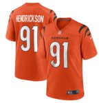 Cincinnati Bengals Nike Game Alternate Jersey - Orange - Trey Hendrickson - Mens