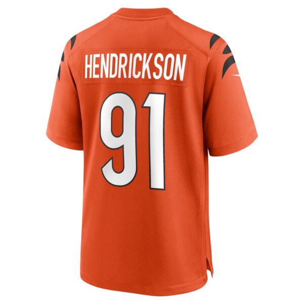 Cincinnati Bengals Nike Game Alternate Jersey - Orange - Trey Hendrickson - Mens - Image 3