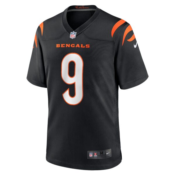 Cincinnati Bengals Nike Game Home Team Colour Jersey - Black - Joe Burrow - Mens