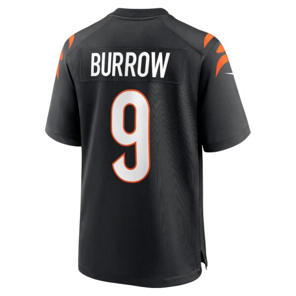 Cincinnati Bengals Nike Game Home Team Colour Jersey - Black - Joe Burrow - Mens - Image 2