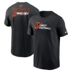 Cincinnati Bengals Nike Short Sleeve Essential Cotton T-Shirt - Mens