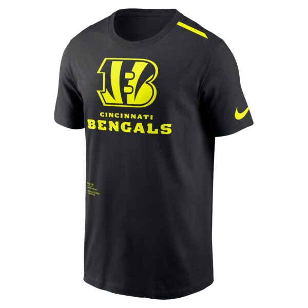 Cincinnati Bengals Nike VOLT Short Sleeve Dri Fit Cotton T-Shirt - Mens - Image 2
