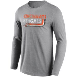 Cincinnati Bengals On The Ropes Long Sleeve T-Shirt - Mens
