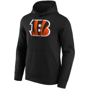 Cincinnati Bengals Primary Colour Logo Hoodie - Mens