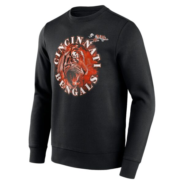 Cincinnati Bengals True Classics Hometown Graphic Crew Sweatshirt - Mens - Image 2
