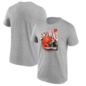 Cleveland Browns End Around Helmet Graphic T-Shirt - Mens