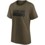 Cleveland Browns Fashion Preferred Logo T-Shirt - Womens
