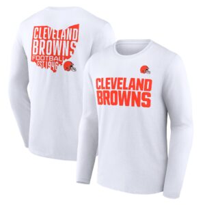 Cleveland Browns Hometown Hot Shot Graphic Long Sleeve T-Shirt - Mens