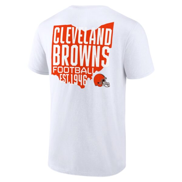 Cleveland Browns Hometown Hot Shot Graphic T-Shirt - Mens - Image 3