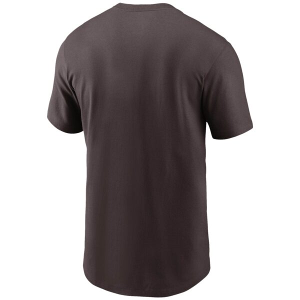 Cleveland Browns Mens Nike Logo Essential T-Shirt - Image 2