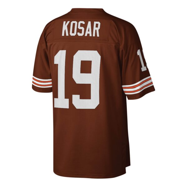Cleveland Browns Mitchell & Ness 1987 Bernie Kosar Jersey - Brown - Image 2