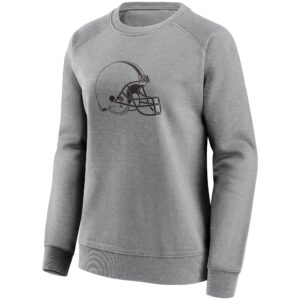 Cleveland Browns Mono Logo Graphic Crew Sweatshirt - Womens