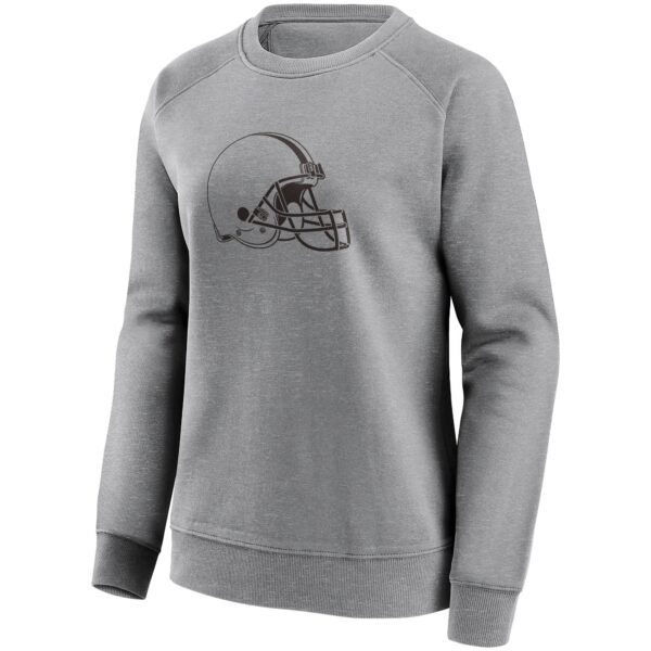 Cleveland Browns Mono Logo Graphic Crew Sweatshirt - Womens