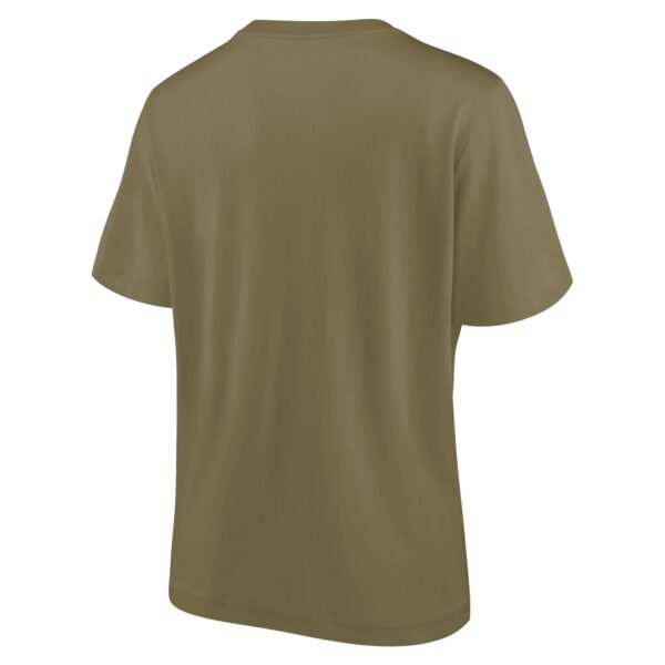 Cleveland Browns Mono Logo Graphic Oversized T-Shirt - Womens - Image 3