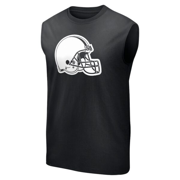 Cleveland Browns Mono Logo Graphic Tank Top - Mens - Image 2