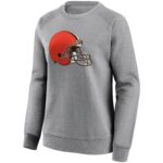 Cleveland Browns Neutral Colour Logo Crew Sweatshirt - Womens