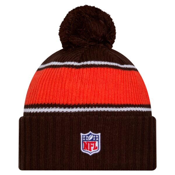Cleveland Browns New Era 2024 Sideline Sport Knit - Image 2