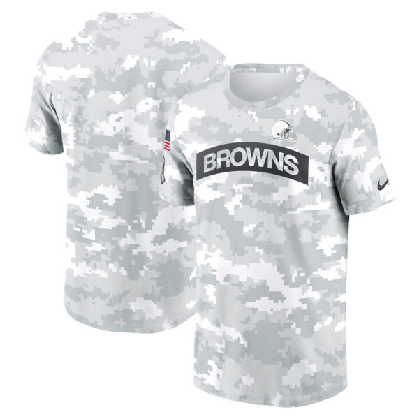 Cleveland Browns Nike 2024 Salute to Service T-Shirt - Mens