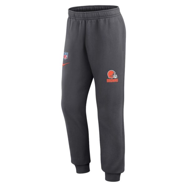 Cleveland Browns Nike Sideline Club Fleece Pant - Mens - Image 2