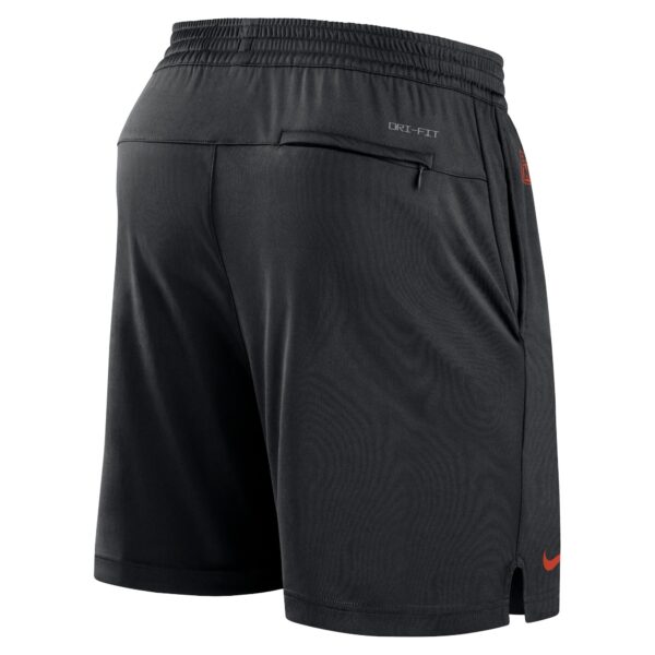 Cleveland Browns Nike Dri-FIT Knit Short - Mens - Image 2